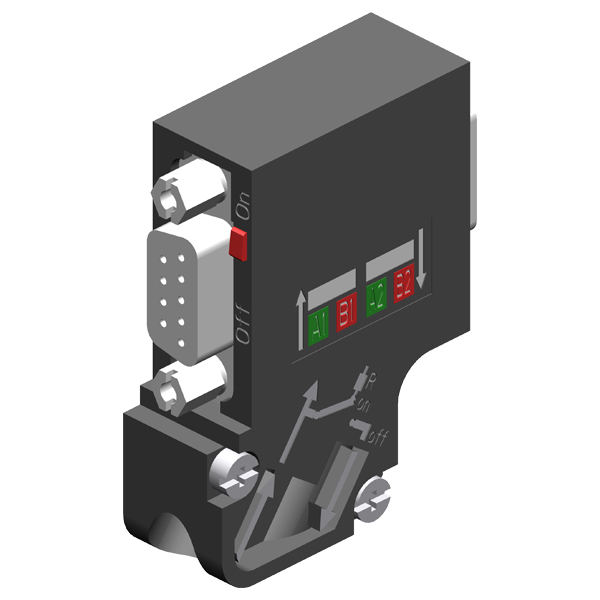 6ES7972-0BB61-0XA0 New Siemens SIMATIC DP Connection Plug